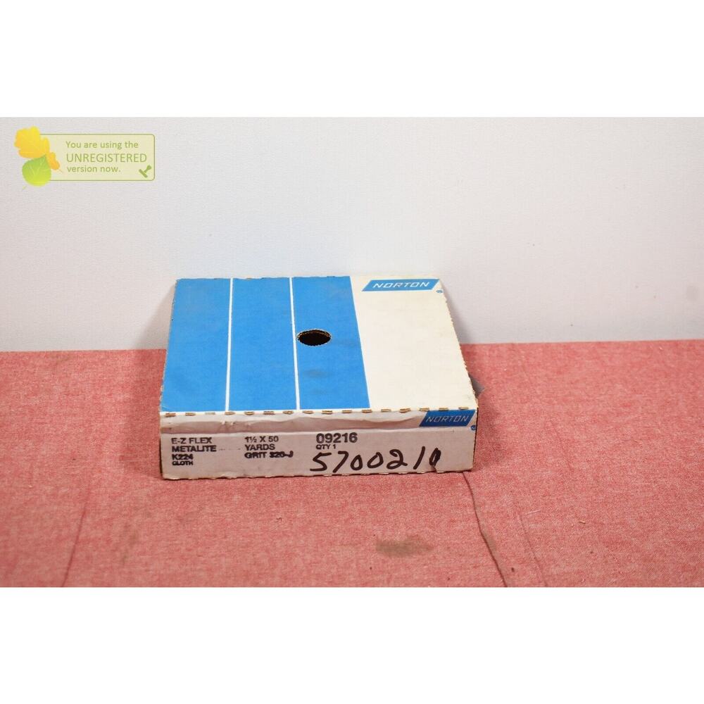 Norton E-Z Flex Metalite K224 320 Grit 1.5"x50 yds. 09216